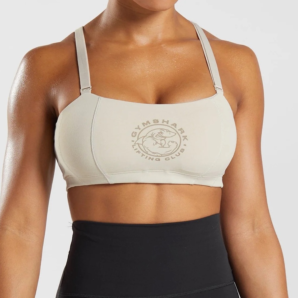 Gymshark Legacy Sports Bra - Pebble Grey